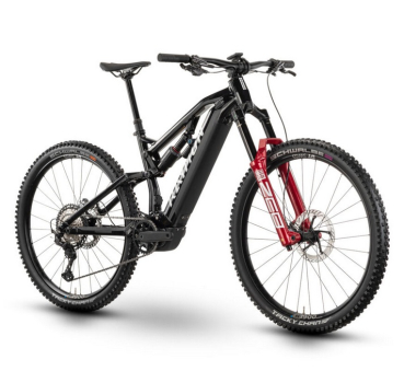 E-Bike Pedelec Raymon "Trailray 170 Ultra" - black / white / red